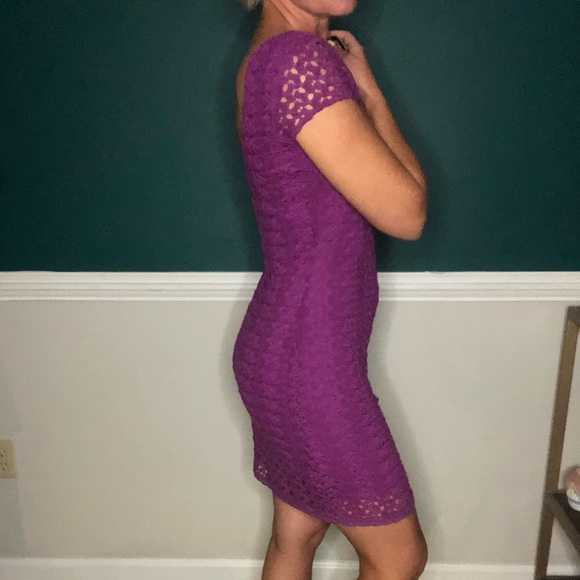 F6 *3 for $15* Free people magenta pink knit bodycon mini dress - Picture 8 of 12